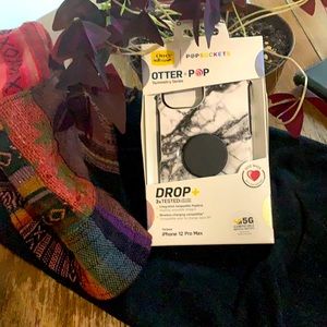 Otter + pop I phone 12 pro max case